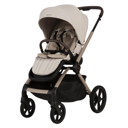 Adamex Como Natura Beige wózek 2w1 składany razem z gondolą