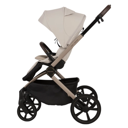 Adamex Como Natura Beige wózek 2w1 składany razem z gondolą