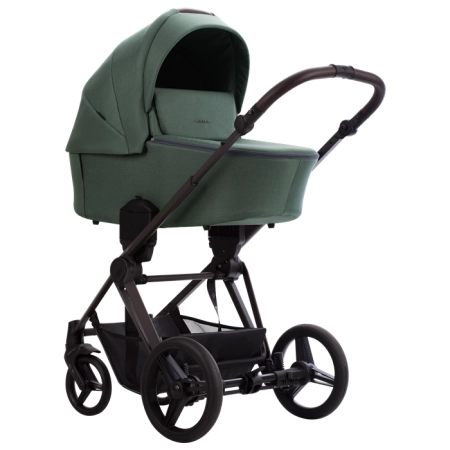 Bebetto Nuvio Brown 04 Zielony wózek 2w1 wielofunkcyjny