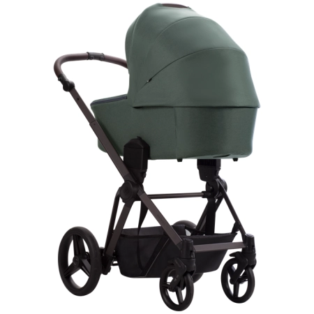 Bebetto Nuvio Brown 04 Zielony wózek 2w1 wielofunkcyjny