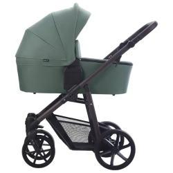 Bebetto Vulcano Brown 09 Zielony wózek 2w1 wielofunkcyjny