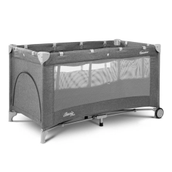 Łóżeczko turystyczne Basic Plus Graphite Caretero