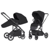 Carrello Alfa Midnight Black CRL-5508 wózek spacerowy z przekładanym siedziskiem