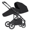 Carrello Alfa Midnight Black CRL-5508 wózek spacerowy z przekładanym siedziskiem