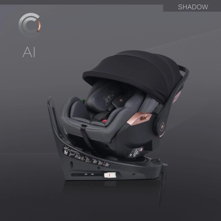 Cavoe AI Shadow fotelik (nosidełko) obrotowy z rozkładanym oparciem 40-87 cm