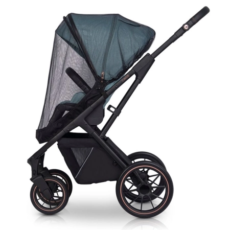 Cavoe Axo Shine Boho Green wózek spacerowy do 22 kg Duże koła i dobra amortyzacja