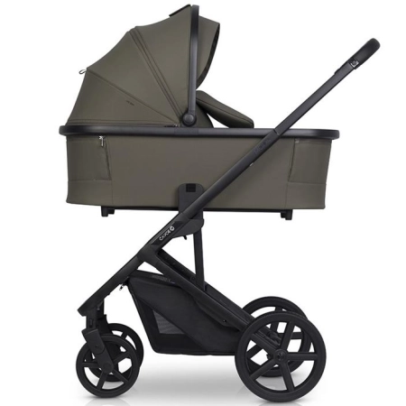 Cavoe MOI XL Moss wózek 2w1 kolor khaki wielofunkcyjny