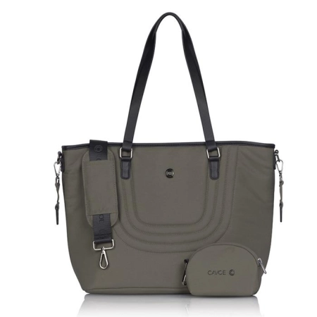Cavoe MOI XL Moss wózek 2w1 kolor khaki wielofunkcyjny