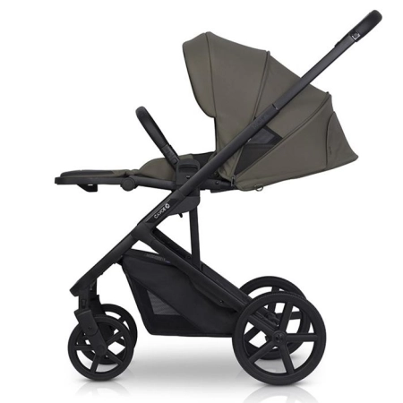 Cavoe MOI XL Moss wózek 2w1 kolor khaki wielofunkcyjny