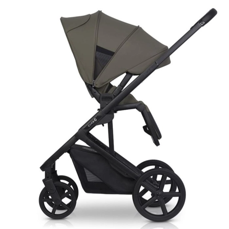 Cavoe MOI XL Moss wózek 2w1 kolor khaki wielofunkcyjny