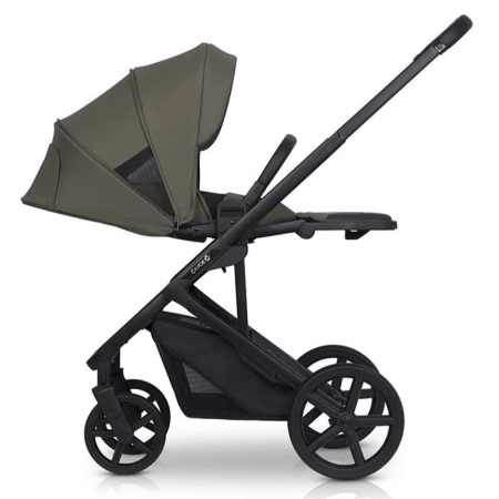 Cavoe MOI XL Moss wózek 2w1 kolor khaki wielofunkcyjny
