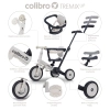 Rowerek Colibro TremixUp Ivory 6w1 biegowy lub spacerowy kolor beżowo-czarny