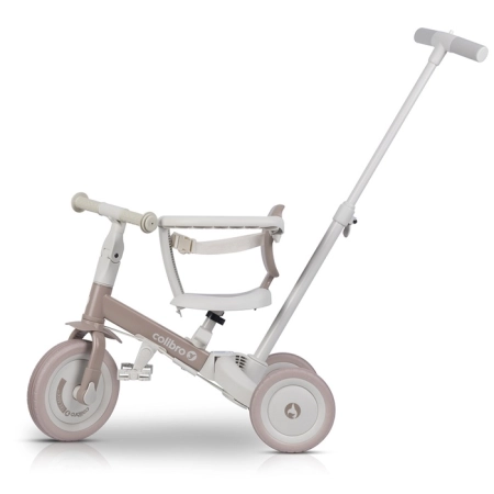 Rowerek Colibro TremixUp Mousse 6w1 biegowy lub spacerowy kolor różowo-beżowy