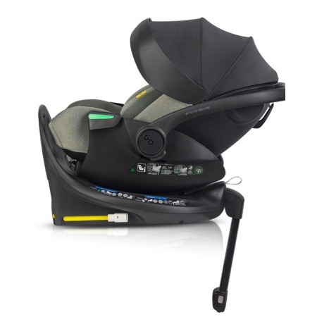 EasyGo Buz Xtd Pro Greener fotelik z obrotową bazą isofix i rozkładanym oparciem