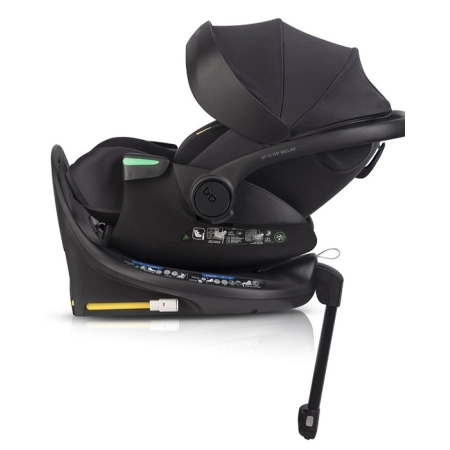 EasyGo Buz Xtd Pro Ink Black fotelik z obrotową bazą isofix i rozkładanym oparciem
