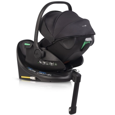 EasyGo Buz Xtd Pro Ink Black fotelik z obrotową bazą isofix i rozkładanym oparciem