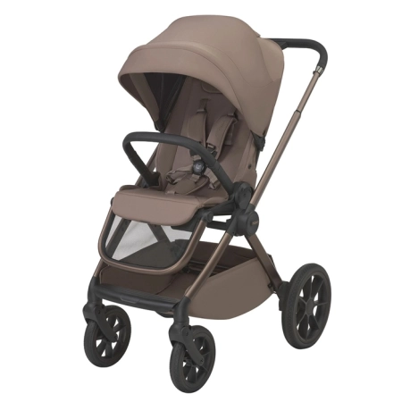 Espiro Clodi Fashionable Brown Wózek 2w1 ze spacerówką