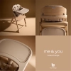 Future Design Me&You Natural Beige Krzesełko do karmienia