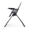 Krzesełko do karmienia Binci Black Grey czarno-szare