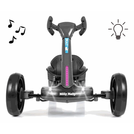 MILLY MALLY Gokart Bolt Black pojazd na akumulator czarny