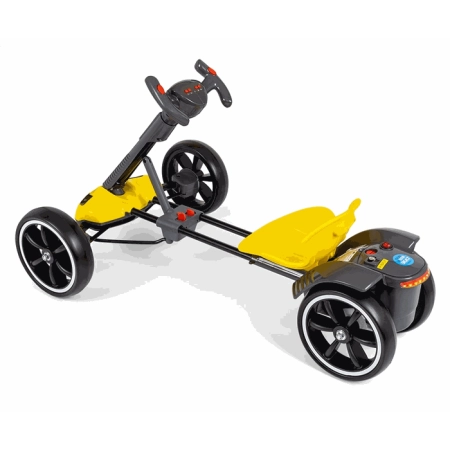 MILLY MALLY Gokart Bolt Yellow pojazd na akumulator żółty