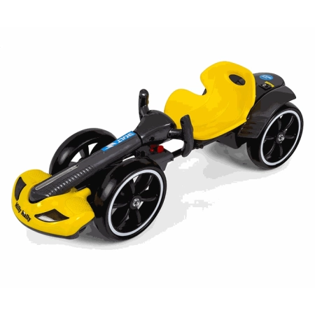 MILLY MALLY Gokart Bolt Yellow pojazd na akumulator żółty
