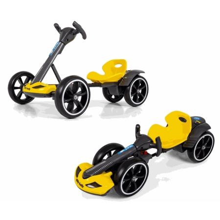 MILLY MALLY Gokart Bolt Yellow pojazd na akumulator żółty