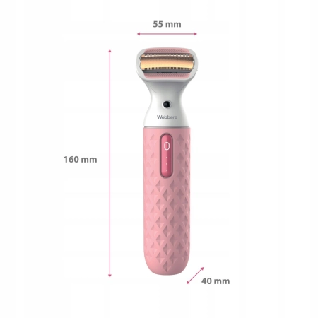 Golarka damska trymer 4w1 maszynka do golenia depilator ciała Webber LG400