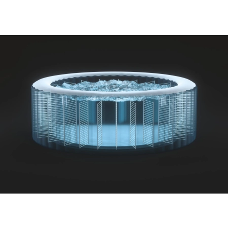 Nadmuchiwane SPA basen z hydromasażem 6 os. 216x71 cm akcesoria premium INTEX 28428NP
