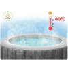 Nadmuchiwane SPA kwadratowe basen z hydromasażem 4 os. 175x71 cm akcesoria premium INTEX 28446