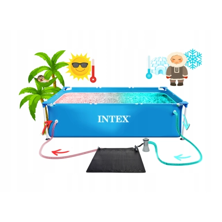 Mata solarna podgrzewająca wodę do basenu INTEX 28685
