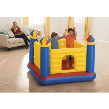 Dmuchana trampolina zamek dla dzieci 174x174x135 cm INTEX 48259