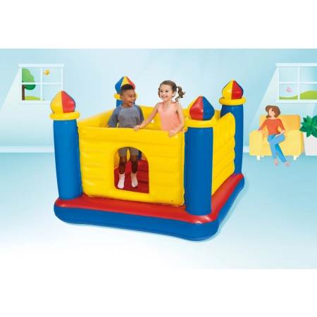 Dmuchana trampolina zamek dla dzieci 174x174x135 cm INTEX 48259