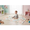 Mata piankowa dla dzieci 200x150 cm edukacyjna dwustronna składana + torba IPLAY
