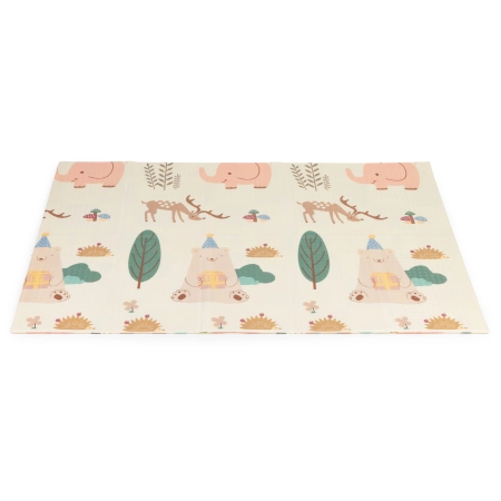 Mata piankowa dla dzieci 200x150 cm edukacyjna dwustronna składana + torba IPLAY