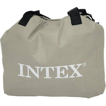 Duży dmuchany materac 203x152 cm z wbudowaną pompką INTEX 64126ND