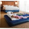 Materac dmuchany dwuosobowy 203x152 cm z poduszkami welurowy INTEX 64765