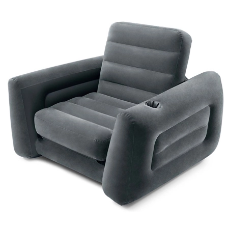 Pompowany fotel materac leżanka łóżko 2w1 INTEX 66551NP