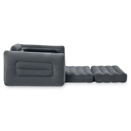 Pompowany fotel materac leżanka łóżko 2w1 INTEX 66551NP