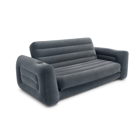 Sofa dmuchana rozkładana duże łóżko materac 2w1 INTEX 66552