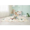 Mata piankowa dla dzieci 200x180 cm edukacyjna dwustronna składana + torba IPLAY