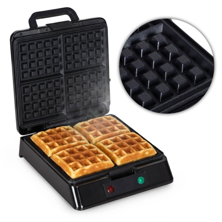 Gofrownica na 4 gofry nieprzywierająca powłoka 1080-1300W KADEN