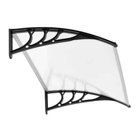 Daszek nad drzwi 100x80 cm zadaszenie osłona poliwęglan MultiGarden