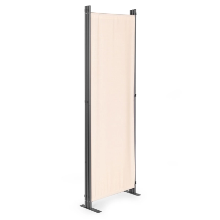 Składany parawan ogrodowy pokojowy 3-panelowy 167x164 cm beżowy MultiGarden