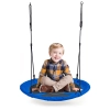 Huśtawka ogrodowa bocianie gniazdo 100 cm niebieska ECOTOYS