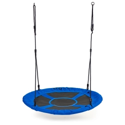 Huśtawka ogrodowa bocianie gniazdo 100 cm niebieska ECOTOYS