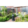 Ogrzewacz parasol gazowy grzejnik 11 kW szklany na ogród patio reduktor wąż pokrowiec MultiGarden