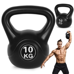 Kettlebell kettle 10 kg do ćwiczeń hantla kula odważnik obciążenie ciężar fitness MOVEPRO