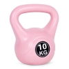 Kettlebell kettle 10 kg do ćwiczeń hantla kula odważnik obciążenie ciężar fitness różowy MOVEPRO