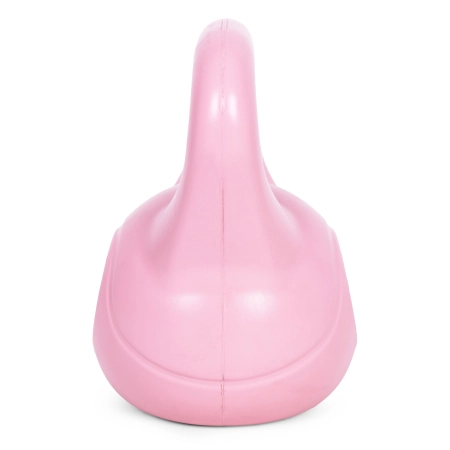 Kettlebell kettle 10 kg do ćwiczeń hantla kula odważnik obciążenie ciężar fitness różowy MOVEPRO